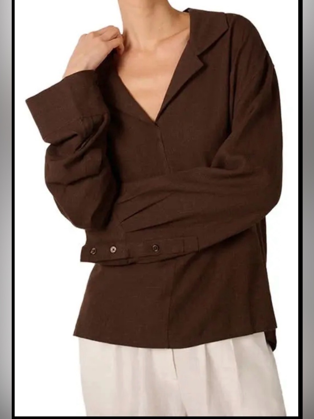 WeWoreWhat Oversized Kaftan Top
